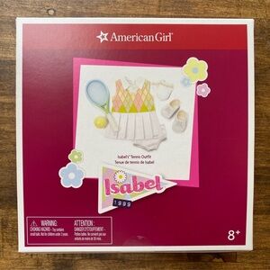 Isabel Hoffman twin doll Tennis Outfit for 18-inch American girl new in box